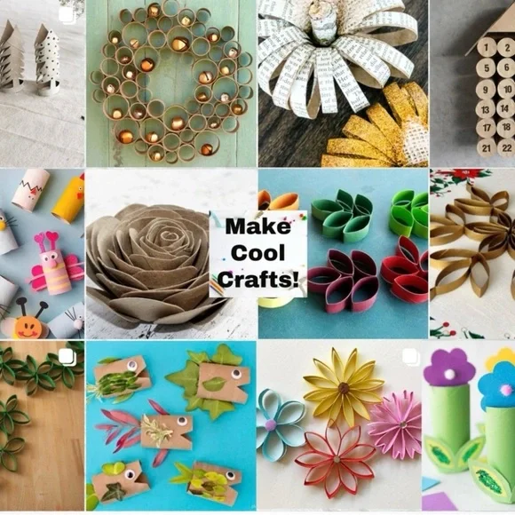 100 toilet paper cardboards for craft and art - Picture 6 of 7